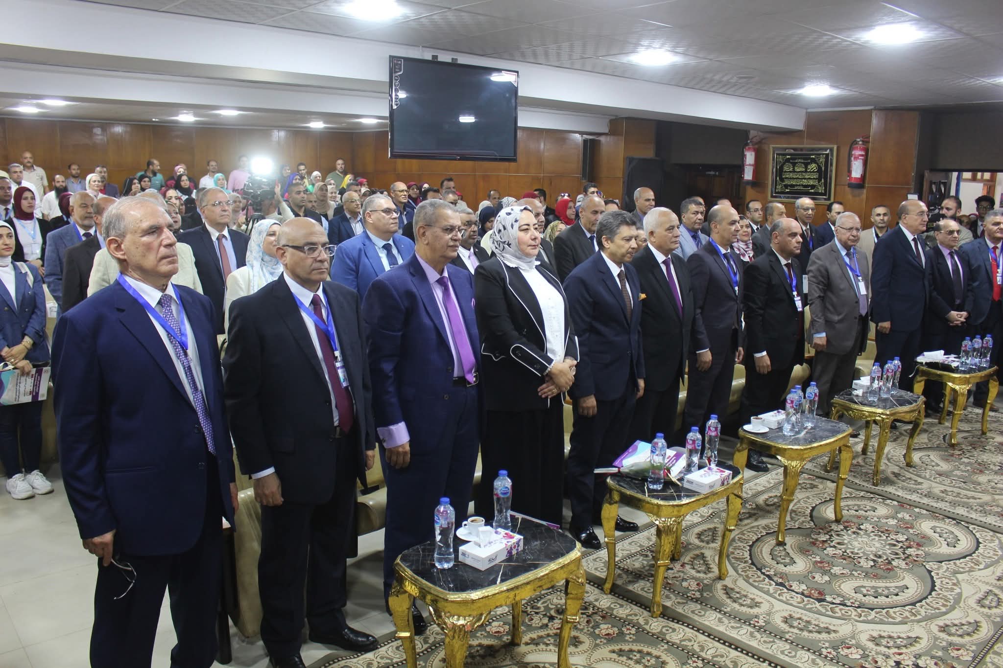 FB IMG 1761410414223 جامعة المنصورة انطلاق مؤتمر "مستقبل التعليم في ضوء مستحدثات الذكاء الاصطناعي" بجامعة المنصورة موقع في الجامعة