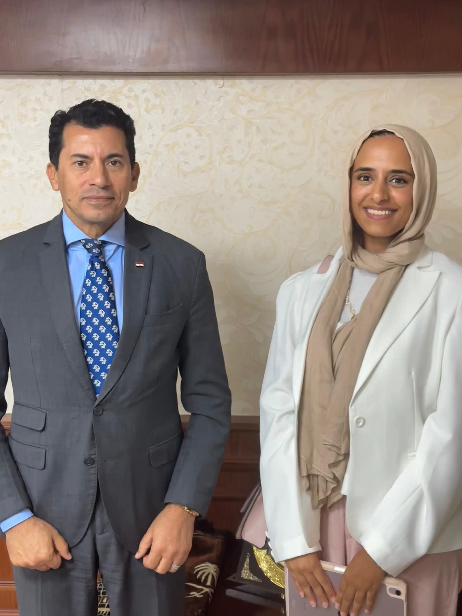 FB IMG 1761419491933 مريم سوليكا اختيار مريم سوليكا كأول شابة مصرية ضمن قادة الأمم المتحدة الشباب لأهداف التنمية المستدامة موقع في الجامعة