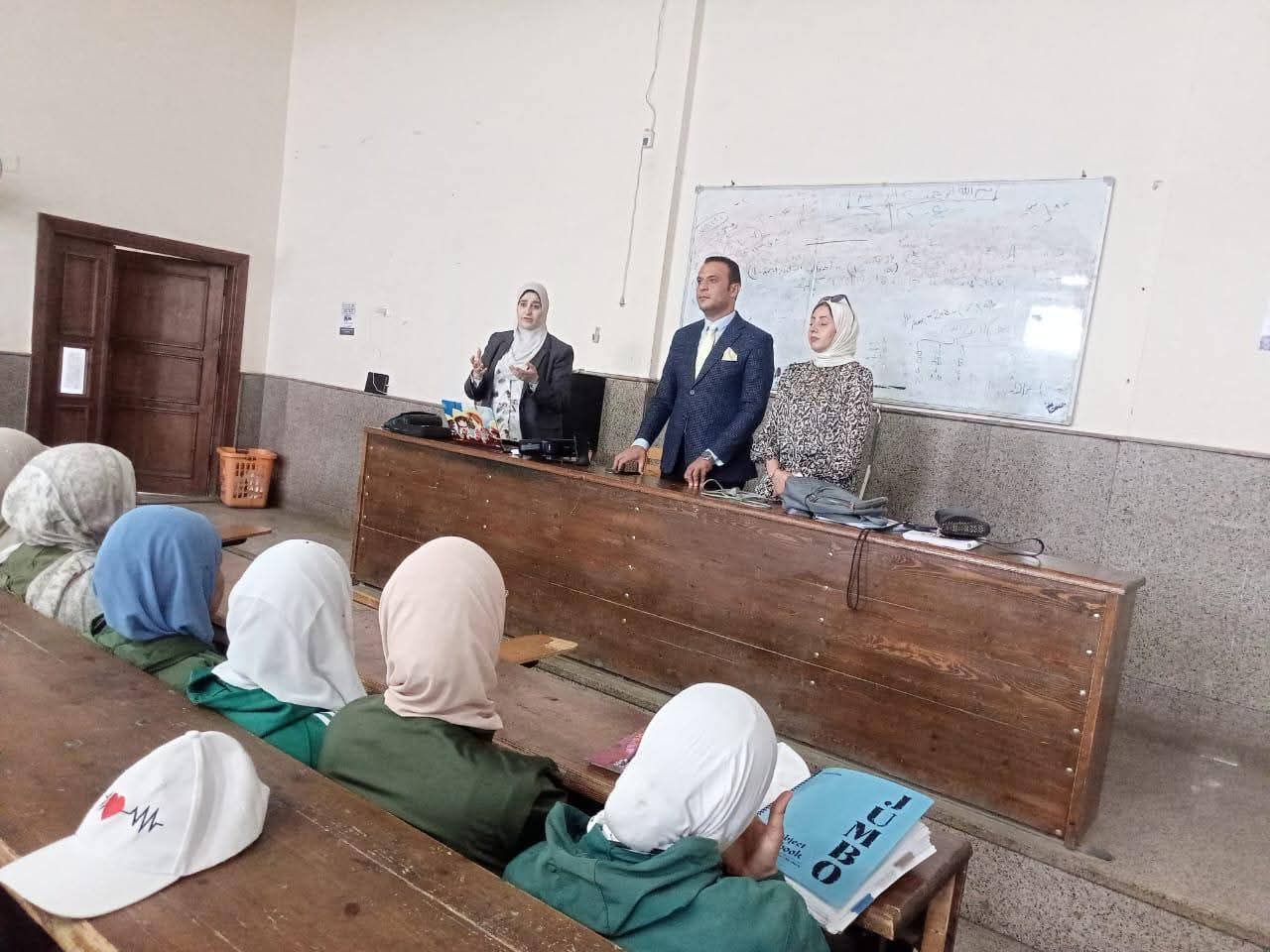 FB IMG 1761586591859 جامعة بنها جامعة بنها تناقش دورها في التمكين النفسي للمرأة والوقاية من العنف بكلية علوم الرياضة موقع في الجامعة