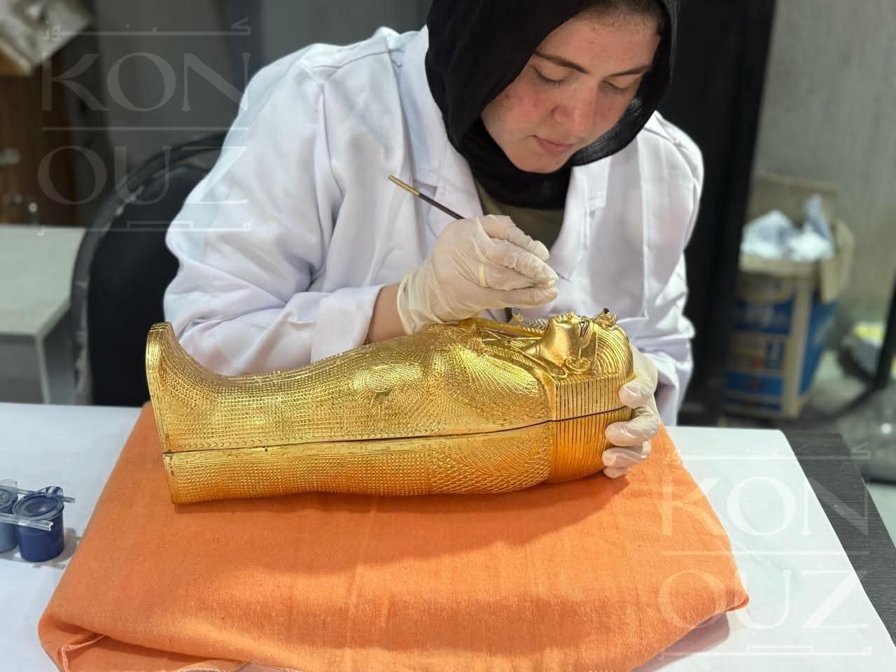 FB IMG 1761846544103 أسيوط دعوة من ذهب.. مصر تكشف عن التصميم الفني لاحتفالية افتتاح المتحف المصري الكبير موقع في الجامعة