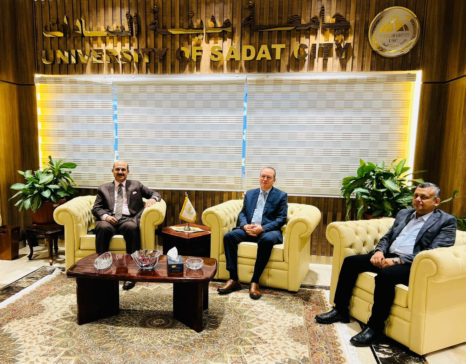IMG 20251013 WA0090 جامعة الدلتا تعاون أكاديمي بين جامعتَي السادات والدلتا التكنولوجية لتعزيز التعليم التطبيقي موقع في الجامعة