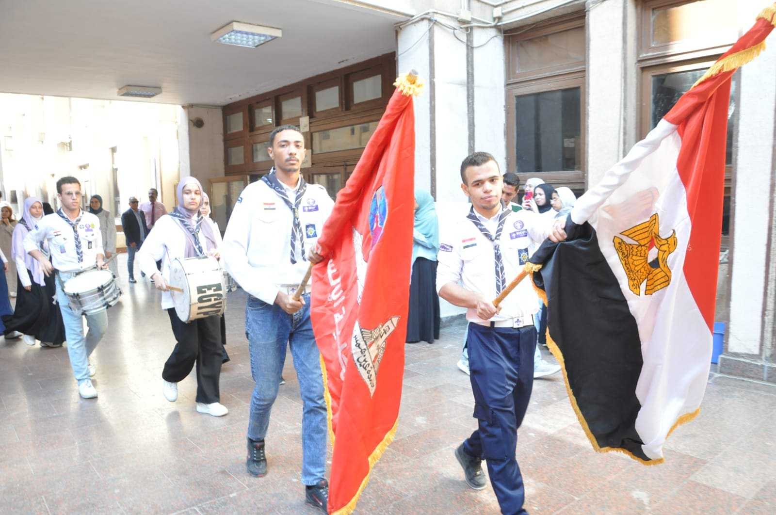 IMG 20251019 WA0029 ألسن ألسن عين شمس تطلق كرنفال استقبال الطلاب الجدد والقدامى للعام الجامعي 2025 / 2026 موقع في الجامعة