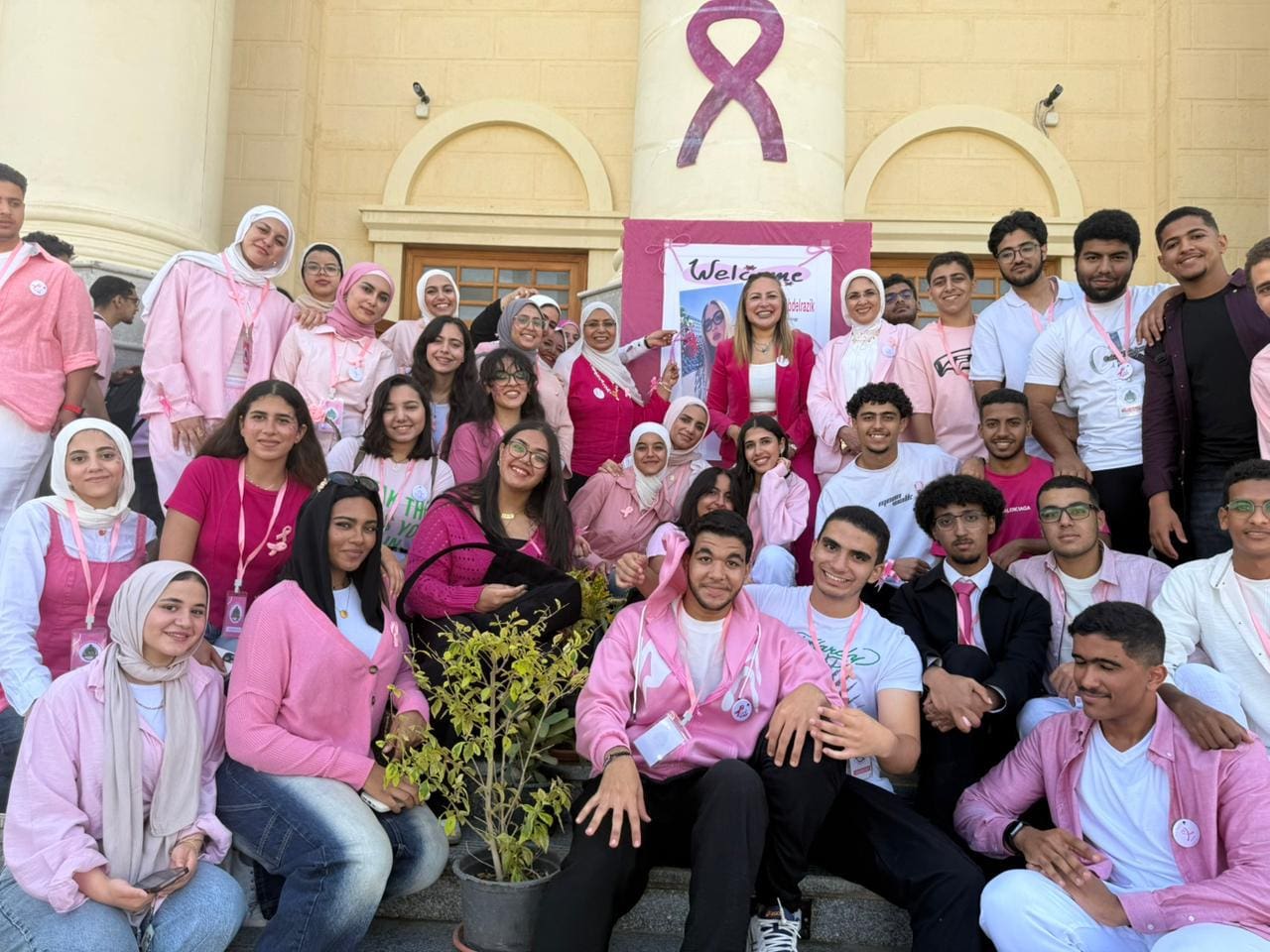 IMG 20251021 WA0003 جامعة أساتذة جامعة القاهرة الأهلية: الكشف المبكر خط الدفاع الأول ضد سرطان الثدي موقع في الجامعة