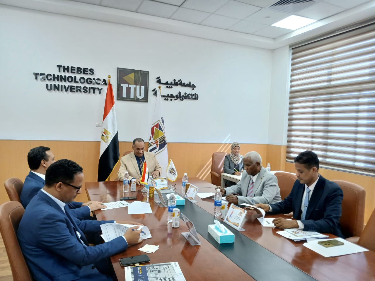 IMG 20251030 WA0219 جامعة طيبة جامعة طيبة التكنولوجية تعتمد إنشاء وحدة للتضامن الاجتماعي وبرامج تعليمية جديدة بالشراكة الاستثمارية موقع في الجامعة
