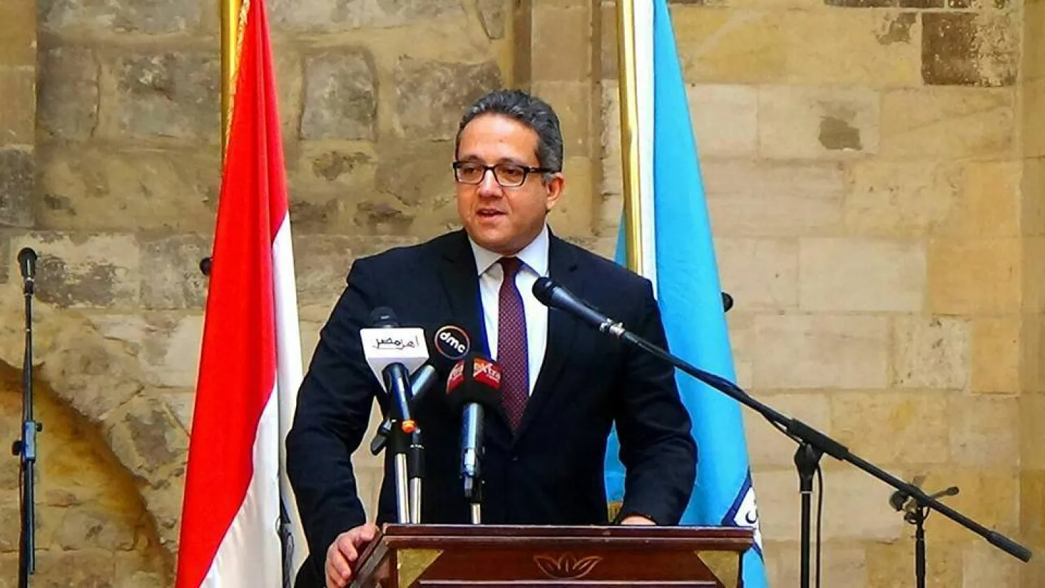 IMG 1796 خالد العناني السيرة الذاتية لخالد العناني المرشح لانتخابات اليونسكو موقع في الجامعة