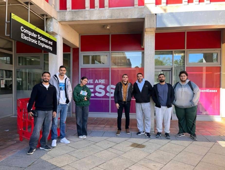 IMG 2142 جامعة بدء الدراسة ببرنامج الدرجة المزدوجة بين جامعتي الإسكندرية وأسكس البريطانية موقع في الجامعة
