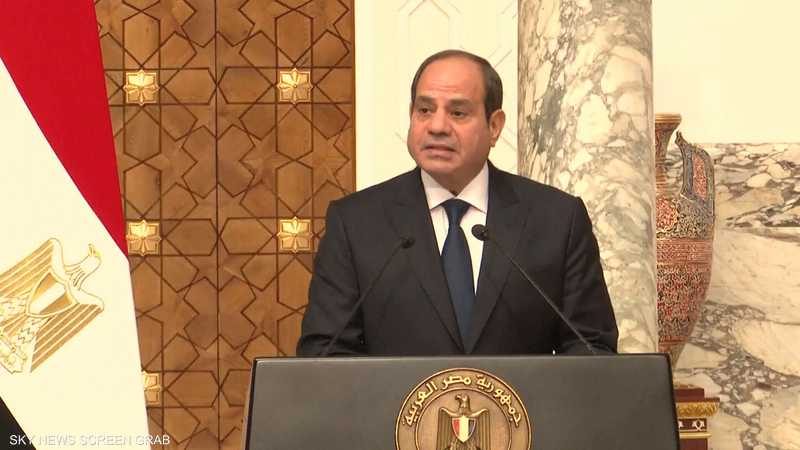 IMG 2161 السيسي السيسي يعرب عن سعادته بالتوصل إلى اتفاق لوقف إطلاق النار وإنهاء الحرب في غزة موقع في الجامعة