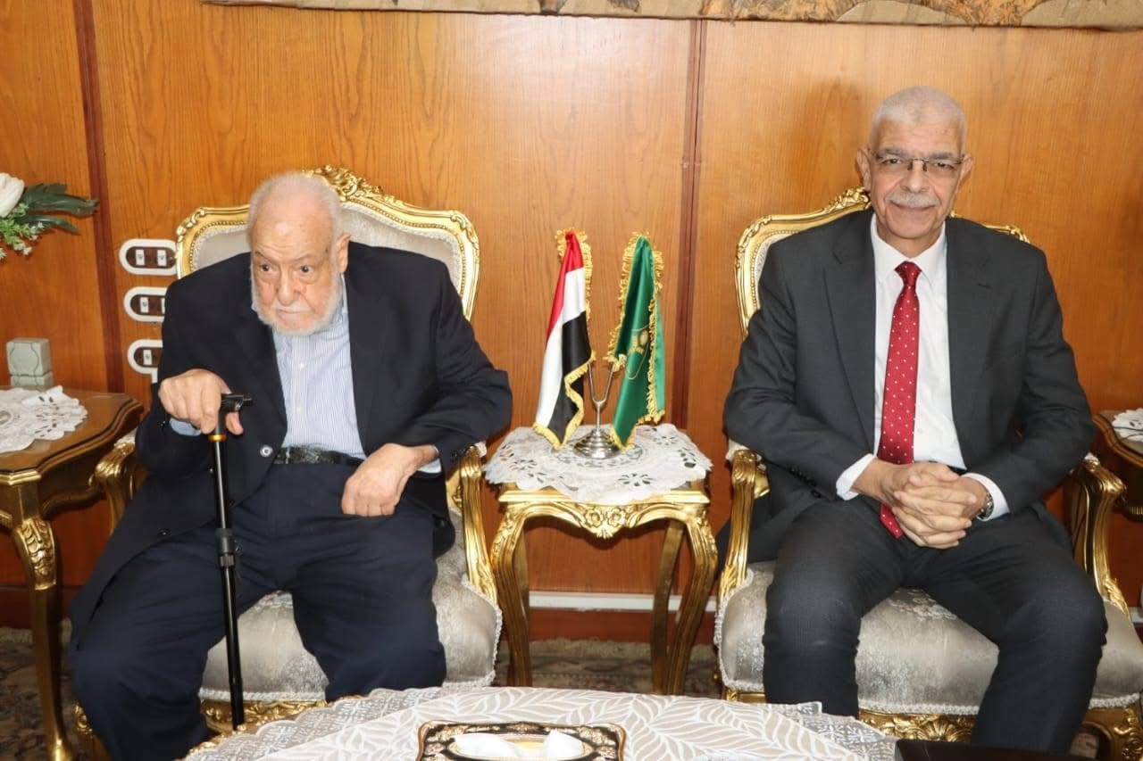 IMG 2363 المنوفية رئيس جامعة المنوفية يتابع مراحل إنشاء مدينة جامعية لطالبات المعهد الفني للتمريض بمنشأة سلطان موقع في الجامعة