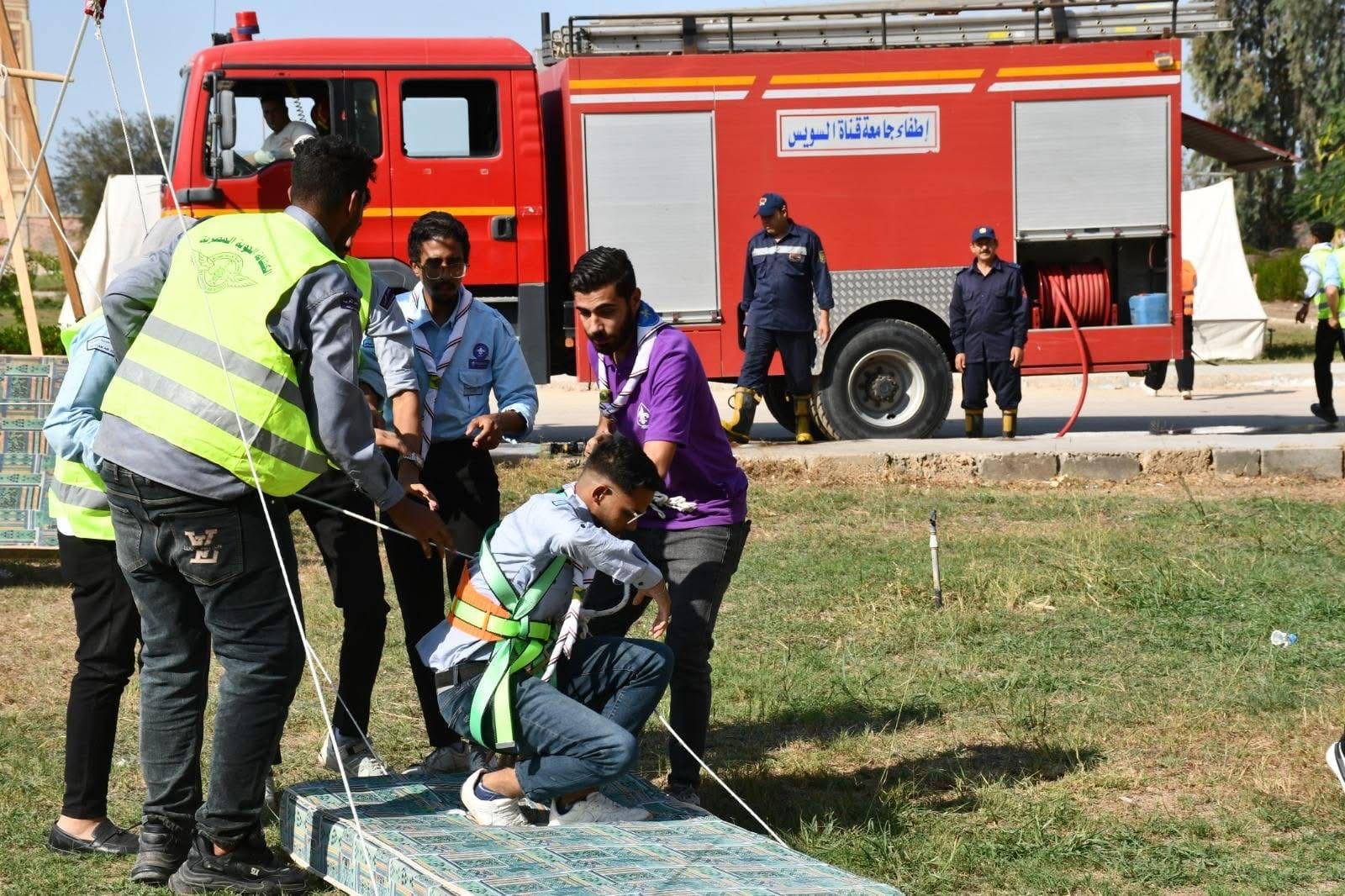 IMG 2761 قناة السويس نموذج عملي لإدارة الأزمات بالمدن الجامعية لجامعة قناة السويس موقع في الجامعة