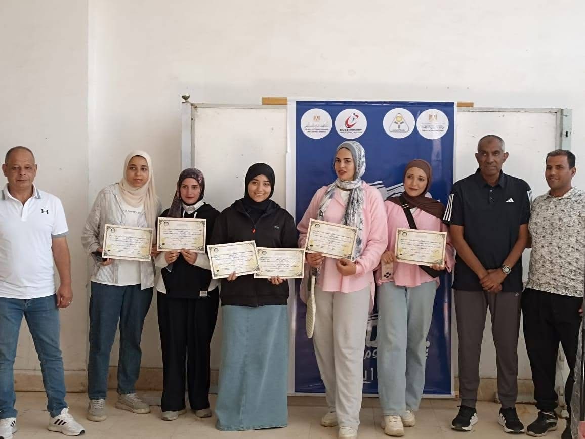 IMG 3152 المتحف المصري الطالبة يسرا تامر بطب بيطري المنوفية الأهلية تفوز بالمركز الأول فردي والثاني جماعي في بطولة كرة السرعة للطالبات موقع في الجامعة