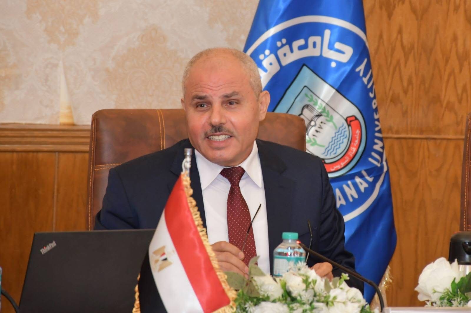 IMG 3425 ضمان احتفال مركز ضمان الجودة بجامعة قناة السويس بتكريم المراجعين الداخليين بعد حصول 5 كليات على شهادات الأيزو موقع في الجامعة