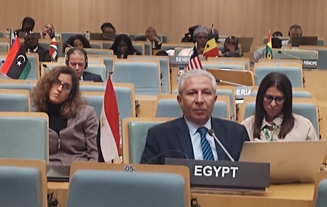 IMG 3768 جامعة قناة السويس جامعة قناة السويس تهنئ صلاح مصيلحي لتمثيله مصر باجتماع مصايد الأسماك الإفريقي موقع في الجامعة