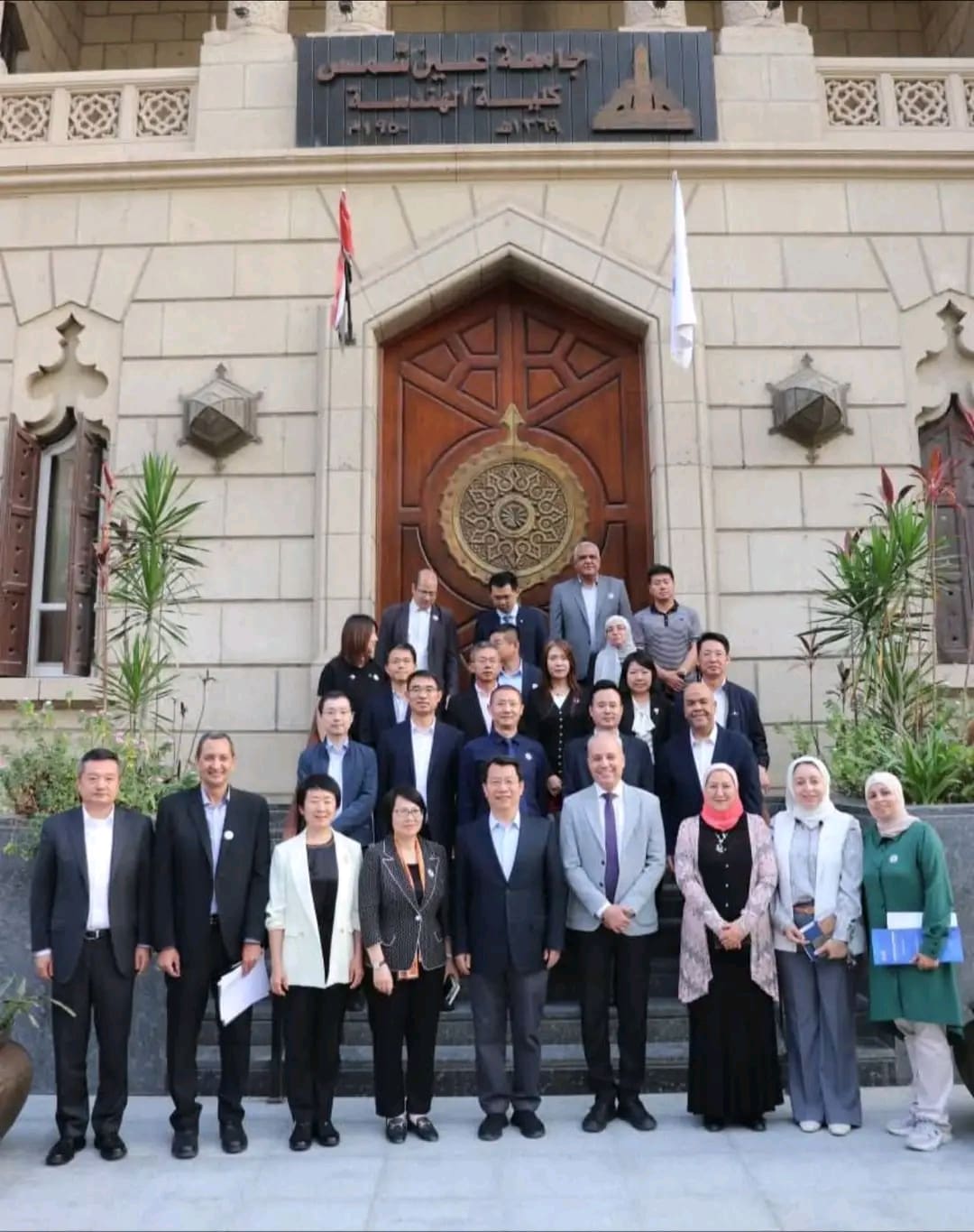1762346792319 هندسة هندسة عين شمس تحتفل بمرور خمس سنوات على افتتاح ورشة لوبان موقع في الجامعة