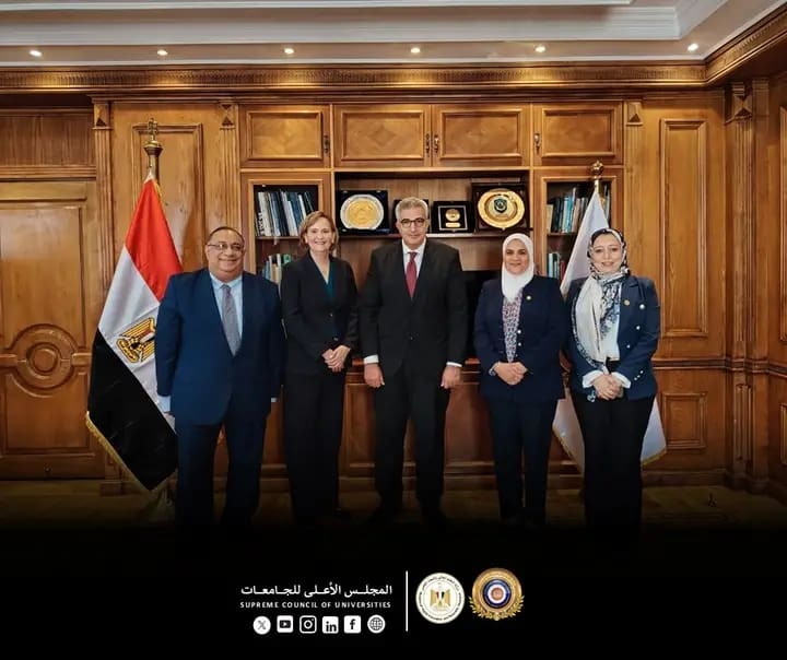 1762876966787 المجلس المجلس الأعلى للجامعات يستضيف خبيرة فولبرايت الأمريكية لتعزيز قدراته المؤسسية موقع في الجامعة