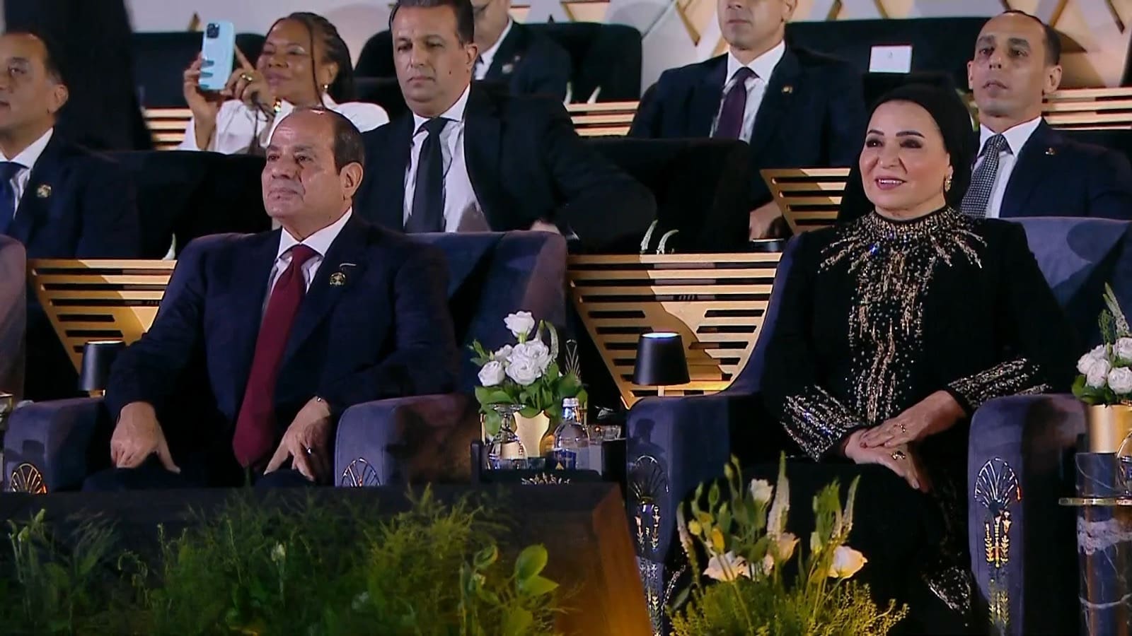 8305a78f ba37 4812 b2ac 744c1ad5a6a0 الرئيس السيسي الرئيس السيسي يشهد الاحتفالية الأسطورية لافتتاح المتحف المصري الكبير - صور موقع في الجامعة