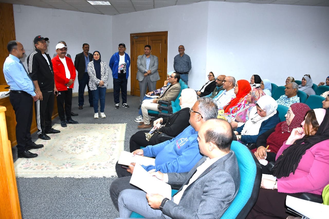 9f3cd042 214c 4695 b122 a9c318433195 جامعة حلوان جامعة حلوان تعزز قدرات كوادرها ببرنامج تدريبي شامل في التخطيط ووضع برامج العمل موقع في الجامعة