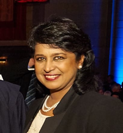 AmeenahGurib1 جمهورية بالعاصمة الإدارية الجديدة.. رئيسة جمهورية موريشيوس السابقة تشارك في المؤتمر الثلاثي لشبكة الأكاديميات العالمية موقع في الجامعة
