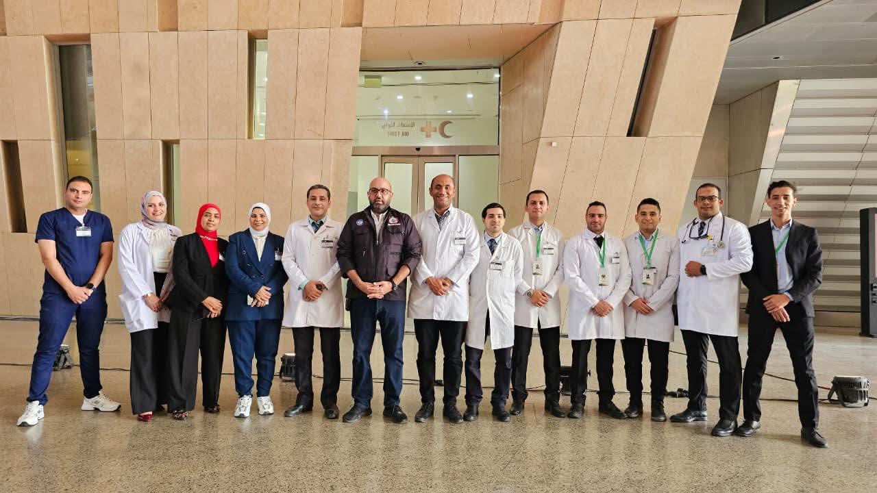 FB IMG 1761990535758 المتحف استعدادات طبية مشددة لافتتاح المتحف المصري الكبير لضمان سلامة الزوار| تفاصيل موقع في الجامعة