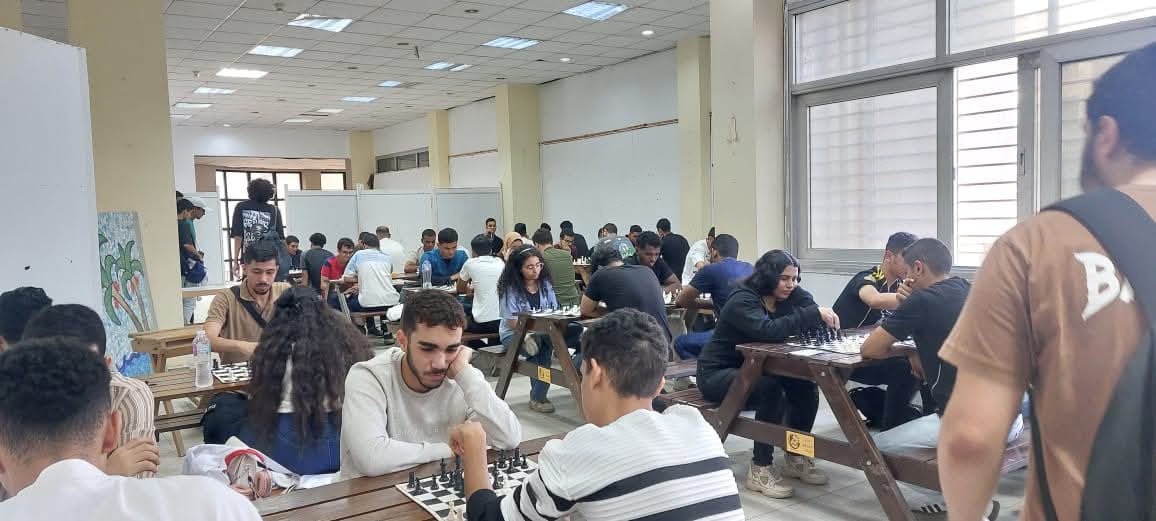 FB IMG 1762155704366 جامعة حلوان جامعة حلوان تتوج أبطالها في بطولة الشطرنج وسط منافسة قوية وروح رياضية عالية موقع في الجامعة