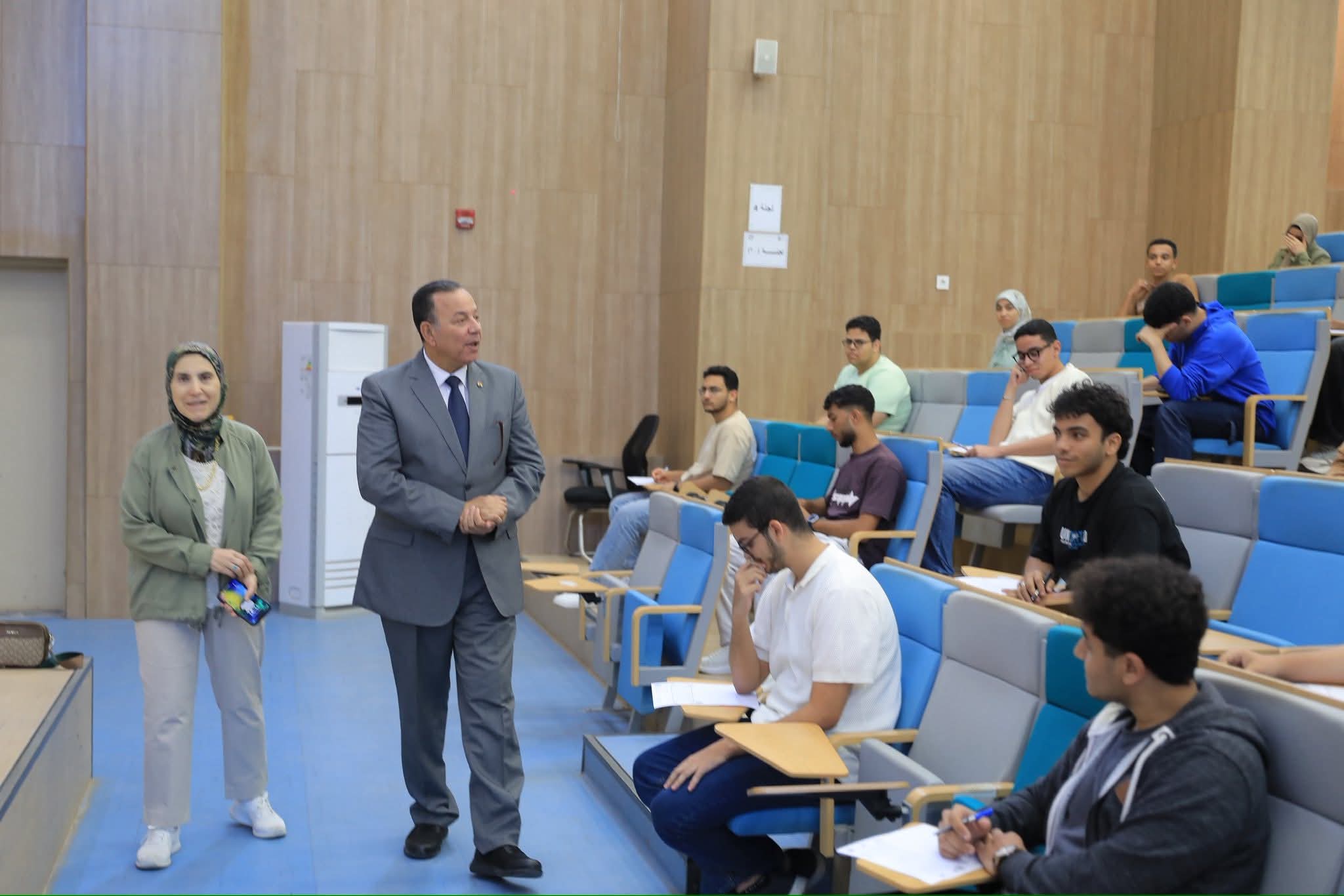 FB IMG 1762862458647 جداول امتحانات جامعة طنطا الأهلية خلال جولة.. رئيس جامعة المنصورة الجديدة يشيد بانضباط اللجان في امتحانات منتصف الفصل الدراسي الأول موقع في الجامعة