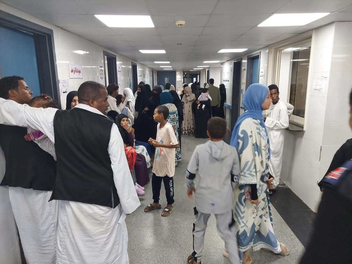 FB IMG 1763741097590 جامعة المنصورة جامعة المنصورة تختتم فعاليات قافلة "جسور الخير 23" بمدينة شلاتين موقع في الجامعة