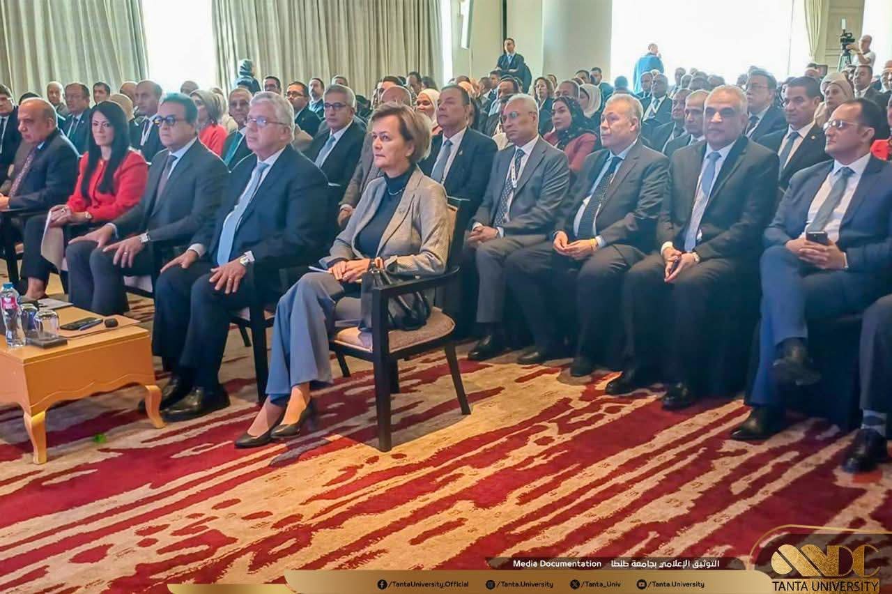FB IMG 1764512930463 طنطا وفد جامعة طنطا يشارك في فعاليات "أسبوع البحث والابتكار بين مصر والاتحاد الأوروبي" موقع في الجامعة