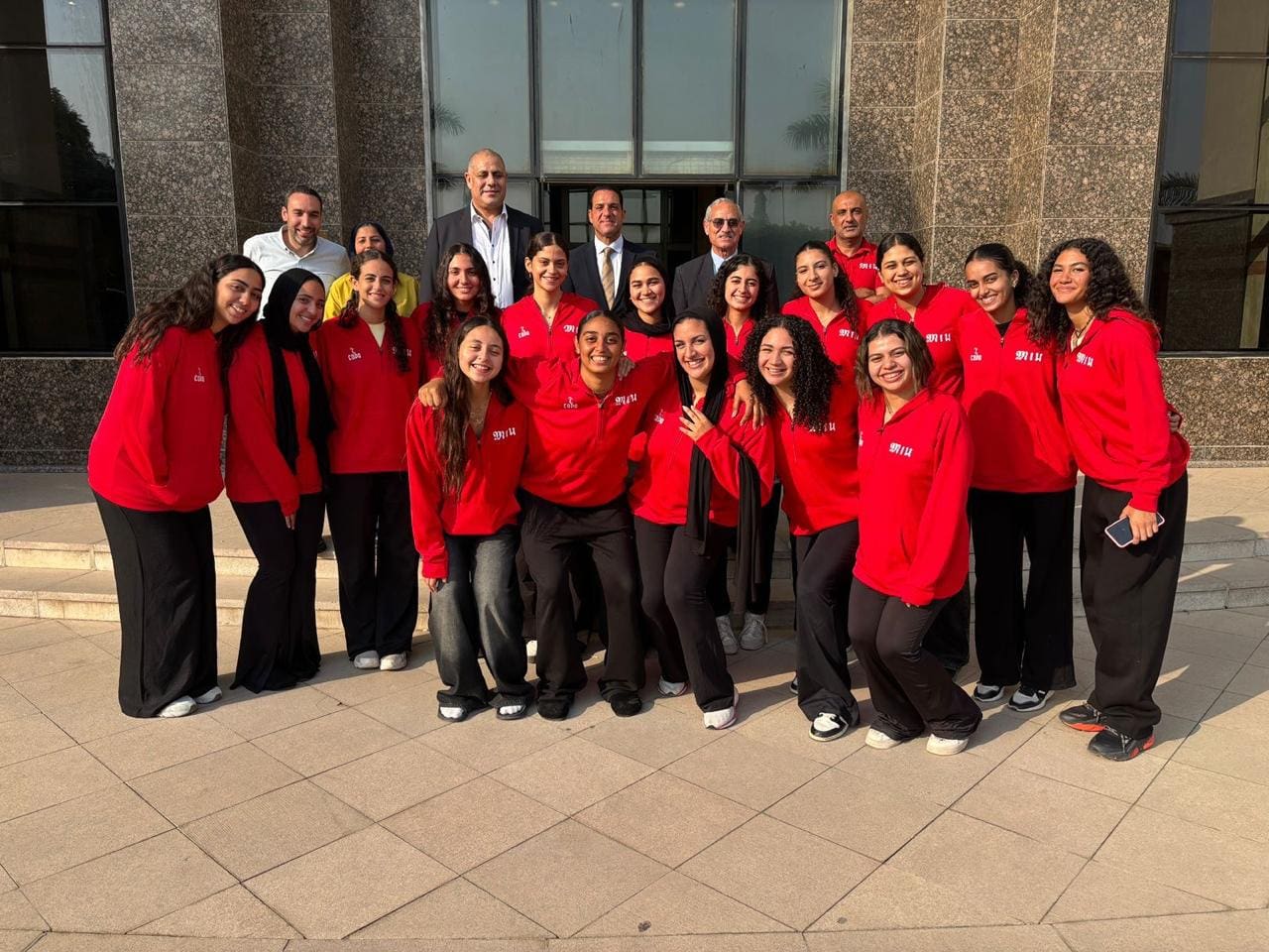 IMG 20251112 WA0030 بعثة بعثة طلاب الجامعات المصرية تمثل مصر في البطولة العالمية العاشرة للجامعات بإسبانيا موقع في الجامعة