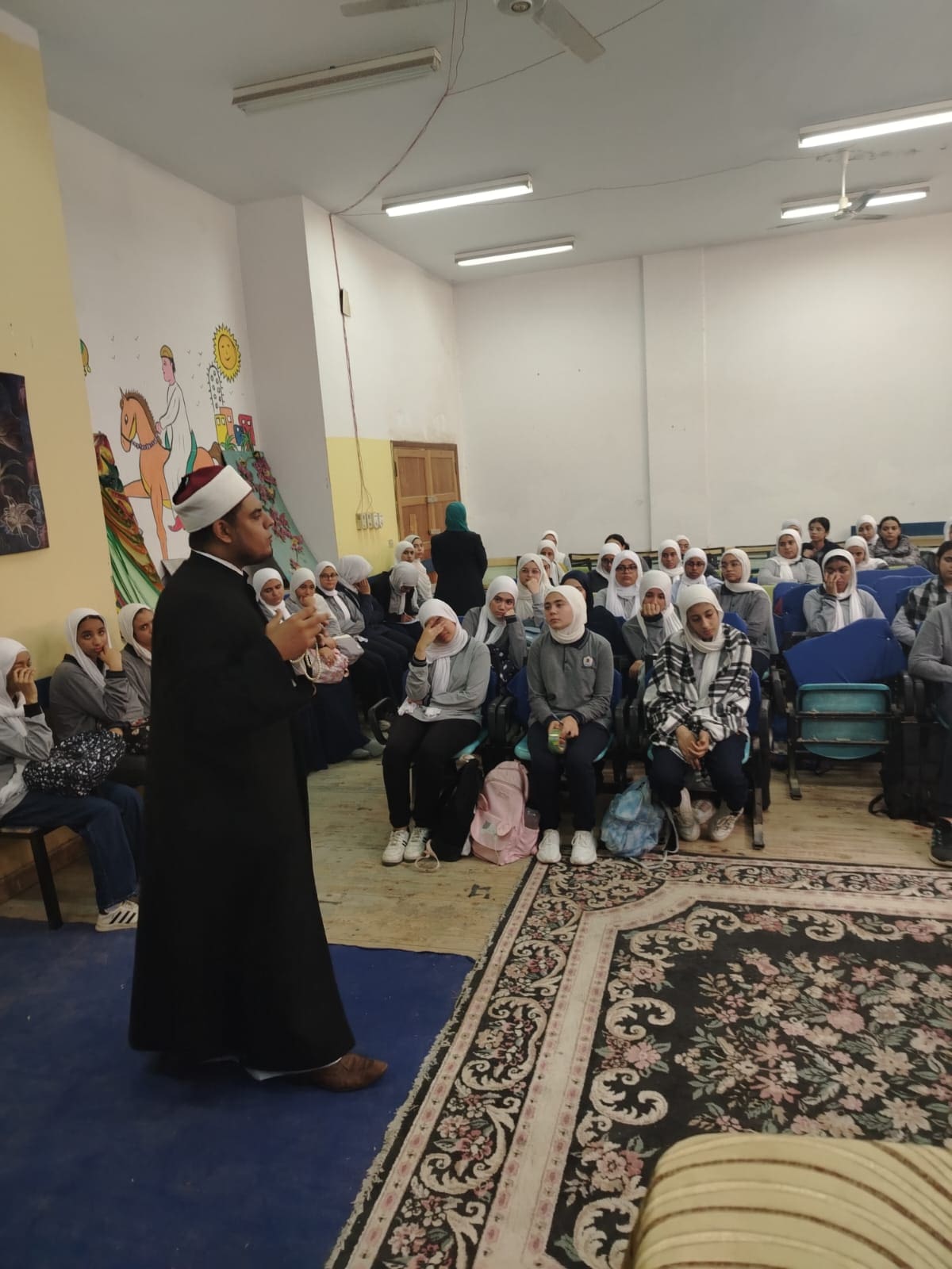 IMG 20251120 WA0143 تعليم القاهرة أوقاف القاهرة تنظم ندوة توعوية بالحديقة الثقافية للأطفال لتعزيز القيم والمفاهيم الصحيحة موقع في الجامعة