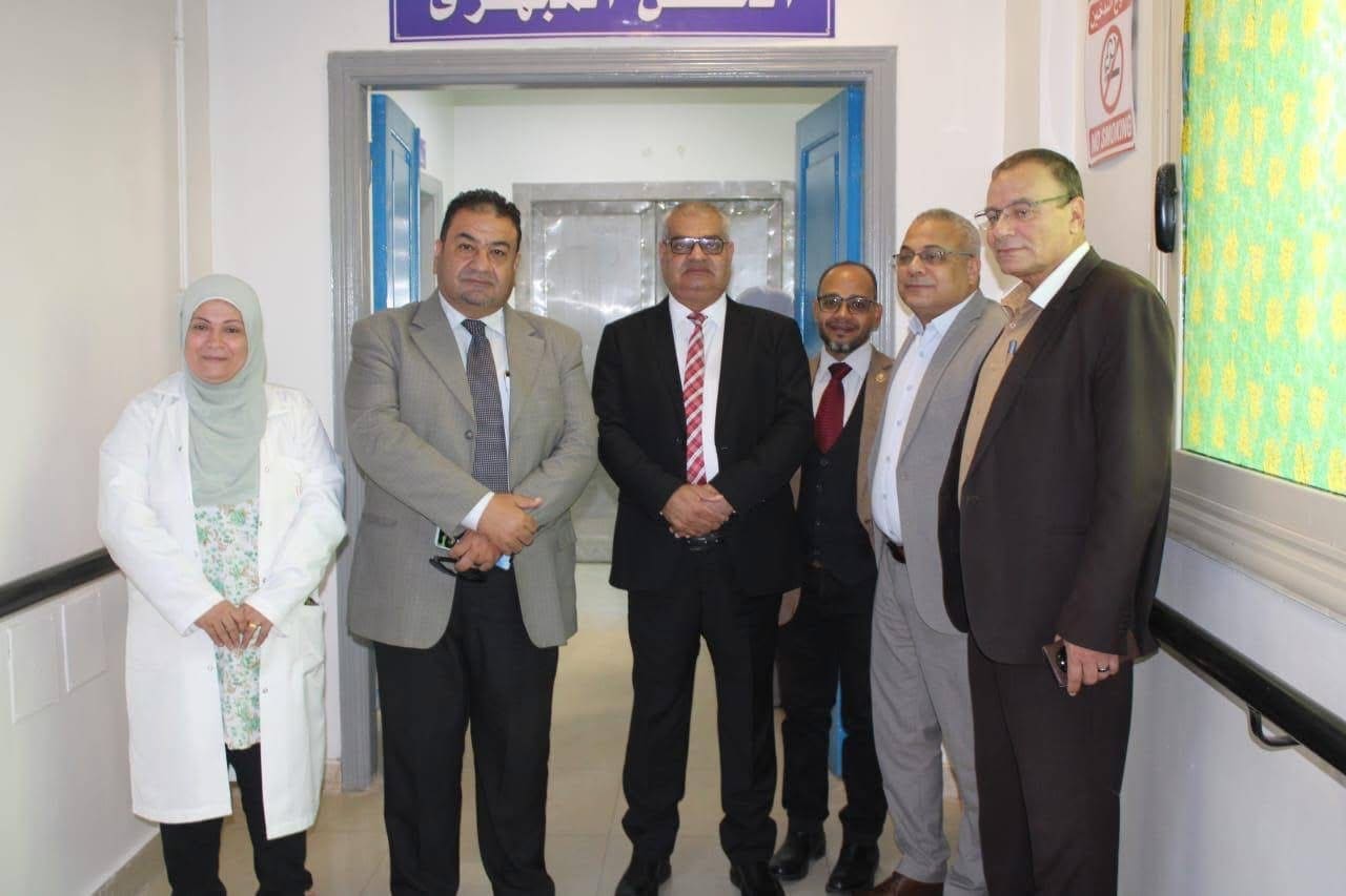 IMG 4163 عملية حقن إجراء أول عملية حقن مجهري بمستشفيات جامعة بني سويف موقع في الجامعة