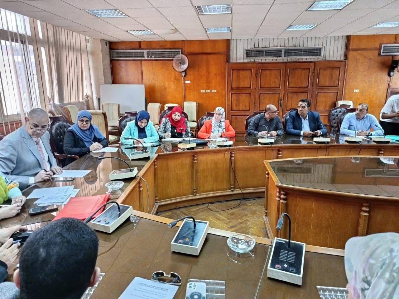 IMG 4785 المجلس القومي للمرأة جامعة المنوفية تستعد لإطلاق حملة الـ16 يوم لمناهضة العنف ضد المرأة موقع في الجامعة