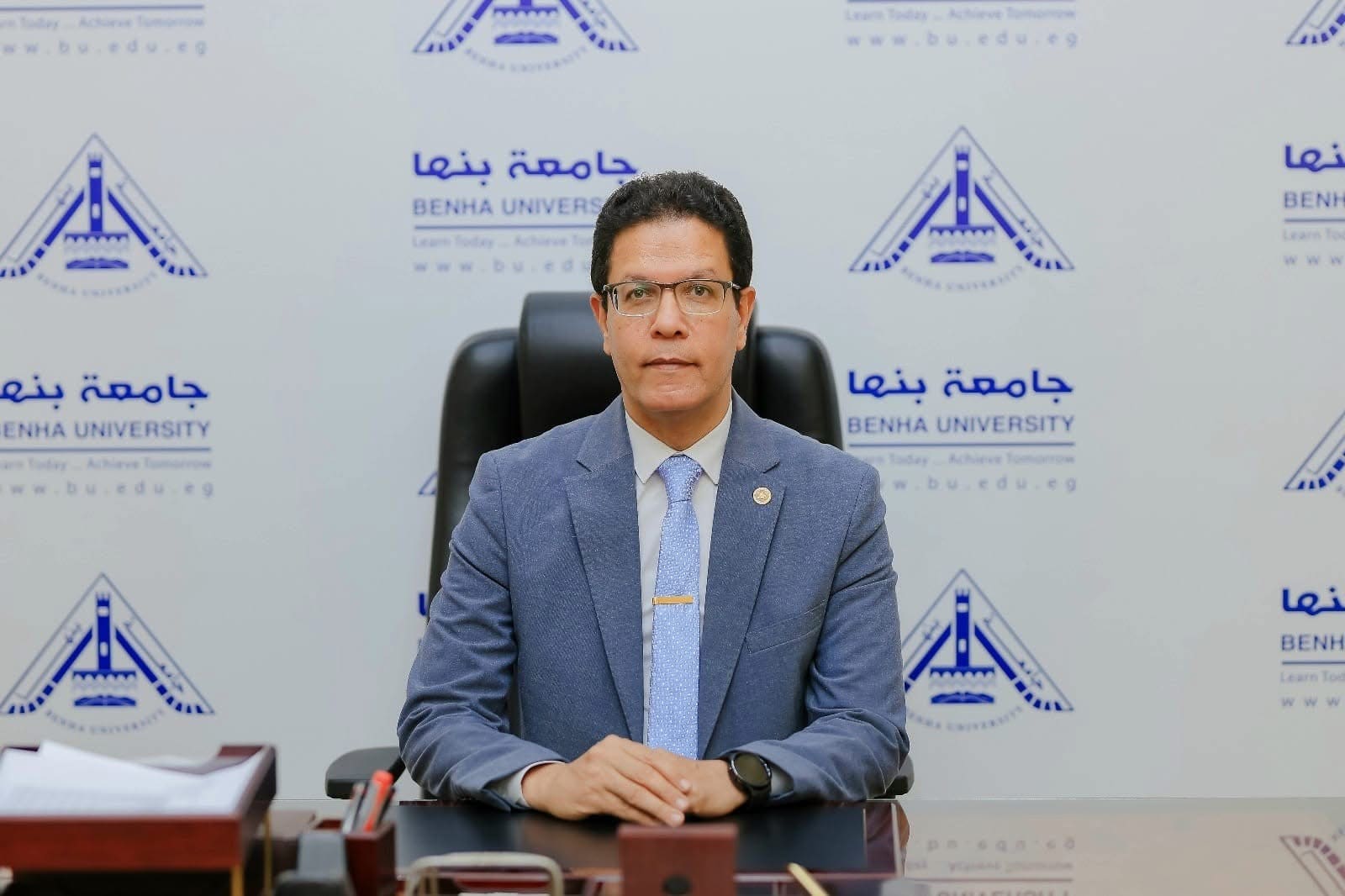 IMG 5345 بنها رئيس جامعة بنها يحيل عددًا من المخالفات للنيابة العامة لإعمال شئونها حيالها موقع في الجامعة