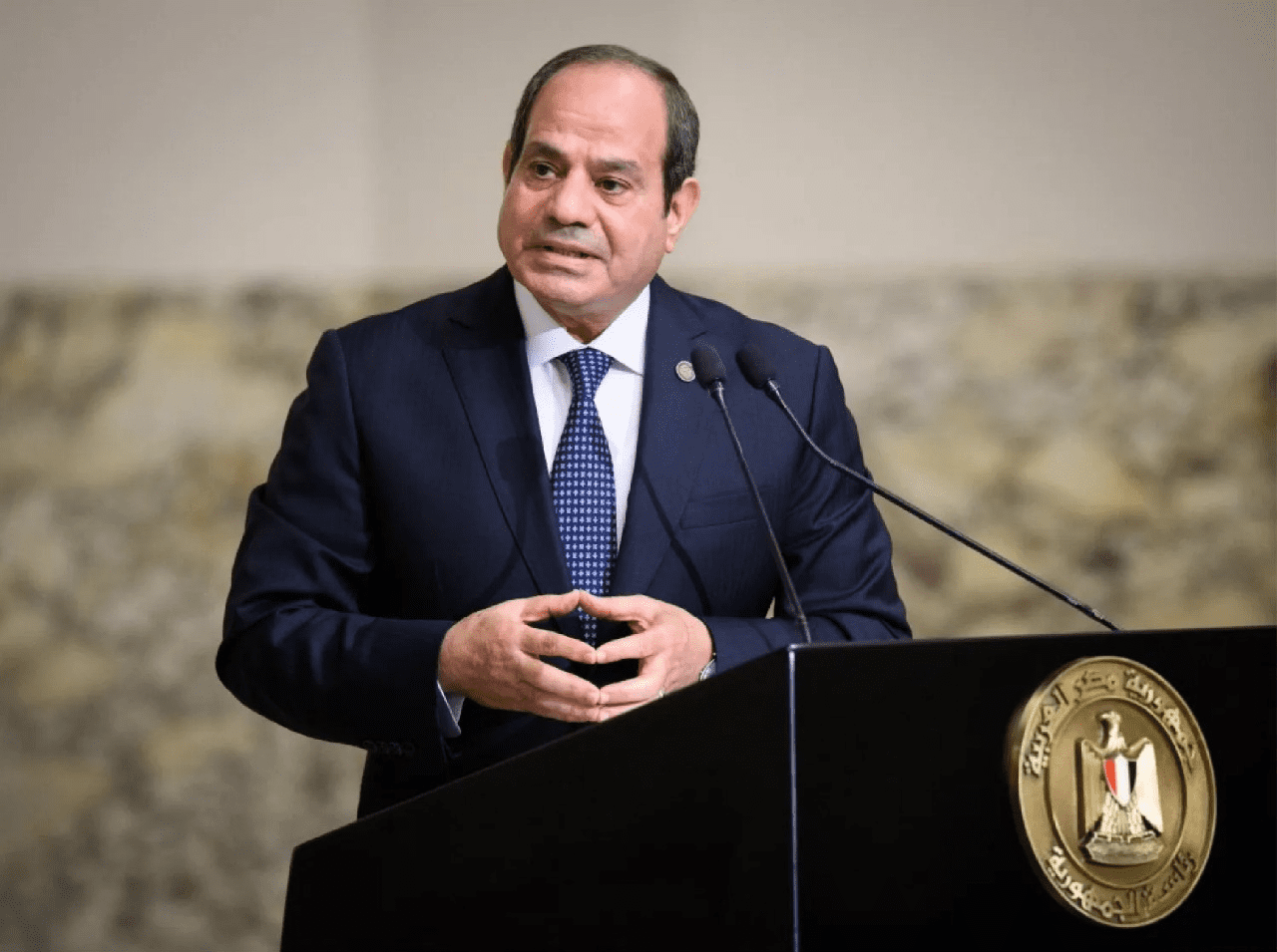 IMG 5409 السيسي لحظة تاريخية.. السيسي وبوتين يشهدان بدء تنفيذ مفاعل الضبعة النووي الأول (فيديو) موقع في الجامعة