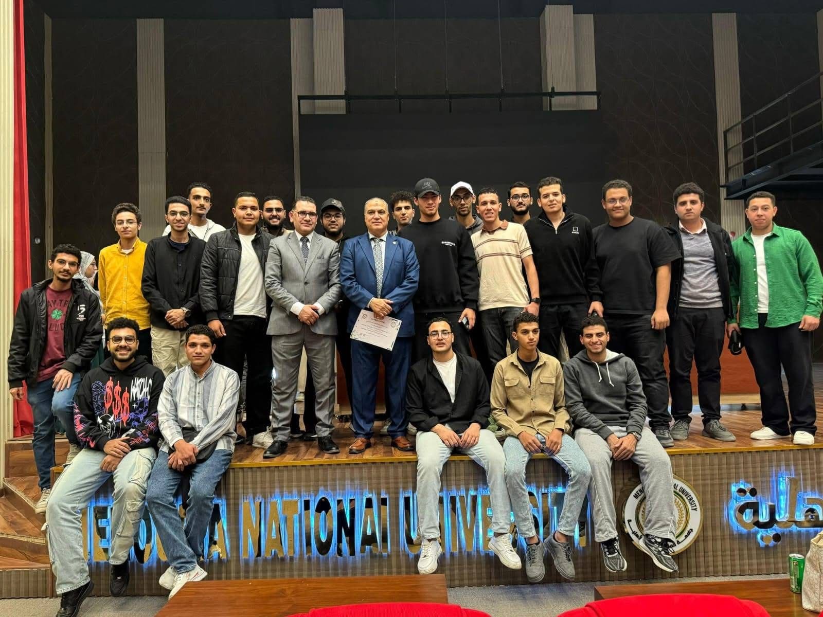 IMG 5662 المنوفية جامعة المنوفية الأهلية تنظم ندوة حول أخلاقيات ريادة الأعمال موقع في الجامعة