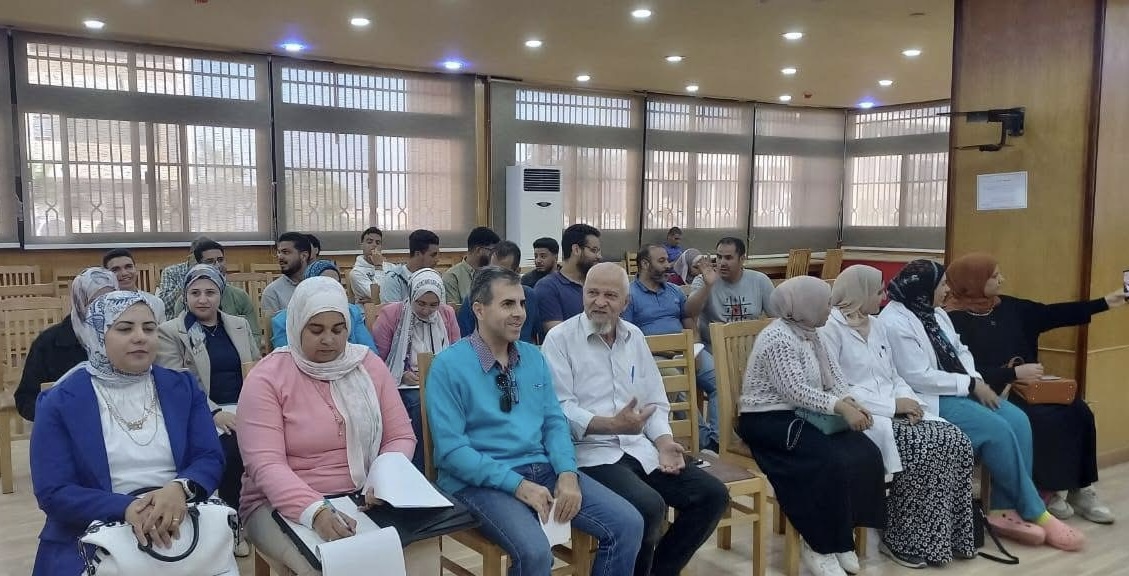 IMG 6321 السويس جامعة قناة السويس تطلق برنامج "نبض الإدارة" لتأهيل الكوادر في إدارة المنشآت الصحية موقع في الجامعة