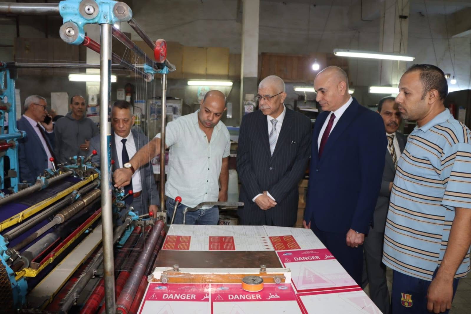 IMG 6337 المنوفية رئيس جامعة المنوفية: خطة لتحويل مطابع الجامعة إلى دار نشر كبرى ورافد اقتصادي داعم للعملية التعليمية موقع في الجامعة