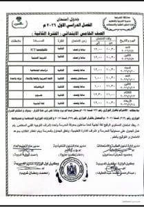جدول امتحانات نصف العام 2026 لجميع الصفوف بالمحافظات 7 13 609 085318 جدول جدول امتحانات نصف العام 2026 لجميع الصفوف بالمحافظات موقع في الجامعة
