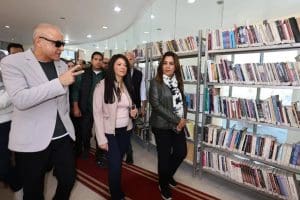 بدأوا بها الزيارة.. وزيرة التخطيط والتنمية المحلية يتفقدون مكتبة مصر العامة بالأقصر 2 بدأوا بها الزيارة.. وزيرة التخطيط والتنمية المحلية يتفقدون مكتبة مصر العامة بالأقصر