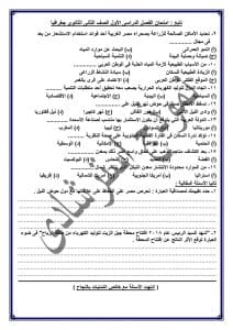 لطلاب الصف الثاني الثانوي.. نماذج استرشادية لمراجعة امتحان الجغرافيا 2026 3 1767032122609 امتحان الجغرافيا 2026 لطلاب الصف الثاني الثانوي.. نماذج استرشادية لمراجعة امتحان الجغرافيا 2026 موقع في الجامعة