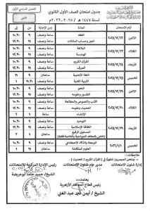 دليلك الكامل لمواعيد امتحانات نصف العام 2025/2026 بالمعاهد الأزهرية 2 199856 5 727x1024 1 امتحانات دليلك الكامل لمواعيد امتحانات نصف العام 2025/2026 بالمعاهد الأزهرية موقع في الجامعة