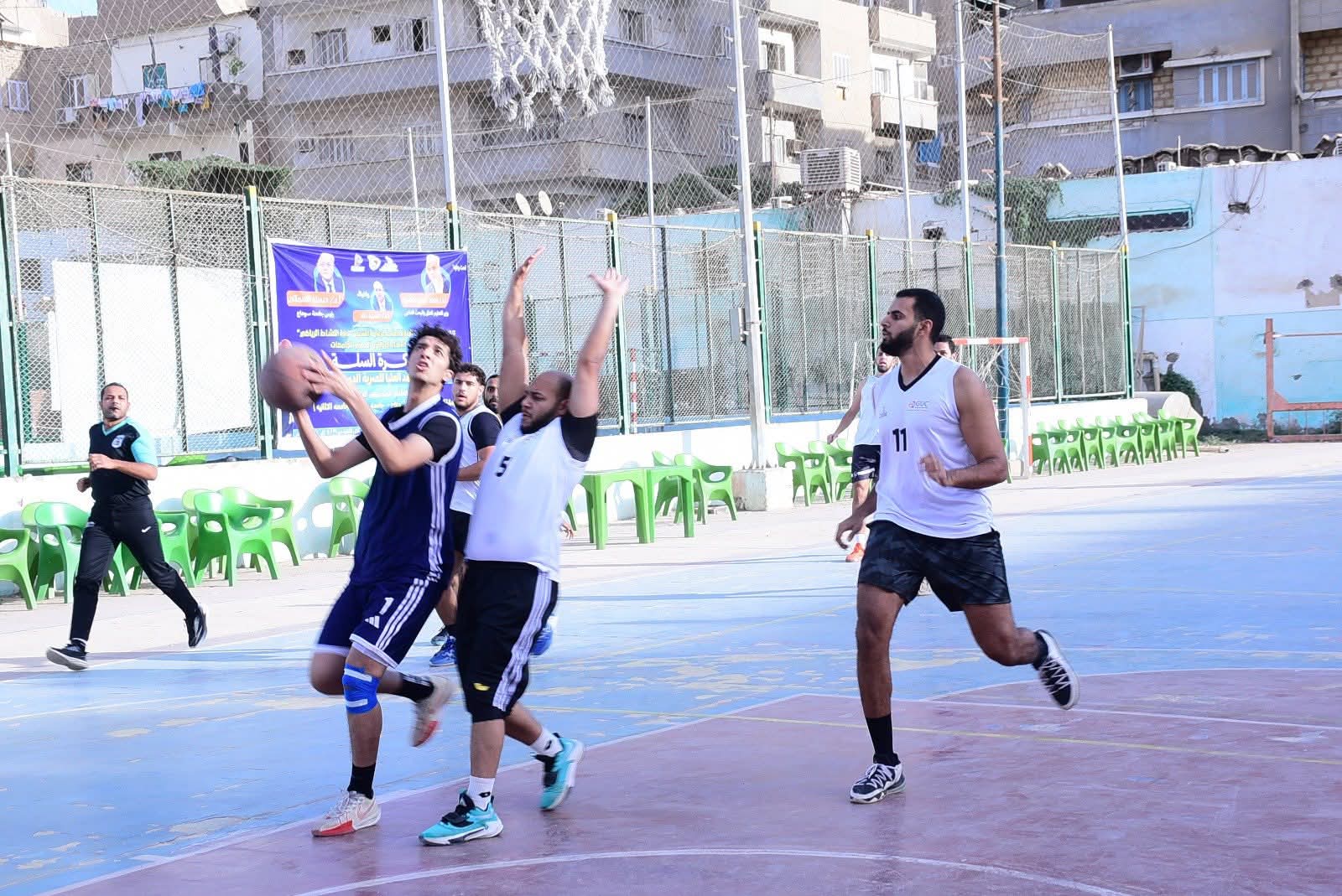 FB IMG 1764583447119 جامعة سوهاج جامعة سوهاج تتوّج بطلاً لدوري كرة السلة الـ 53 بفوز مثير 78-75 على الجامعة الألمانية موقع في الجامعة