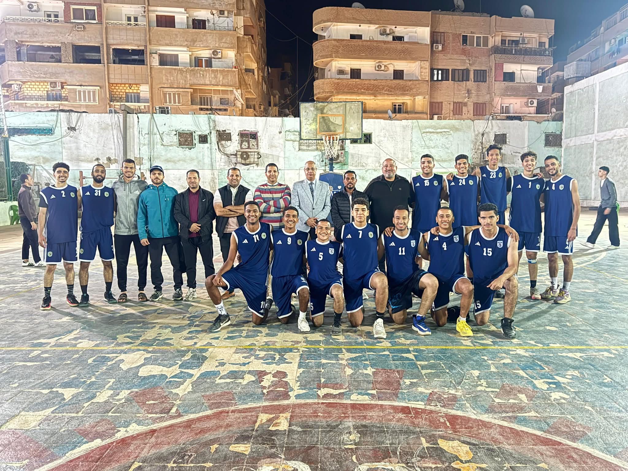 FB IMG 1764668655709 منتخب منتخب السلة بجامعة سوهاج بطلاً لدوري الجامعات بدورة الشهيد الرفاعي الـ 53 موقع في الجامعة