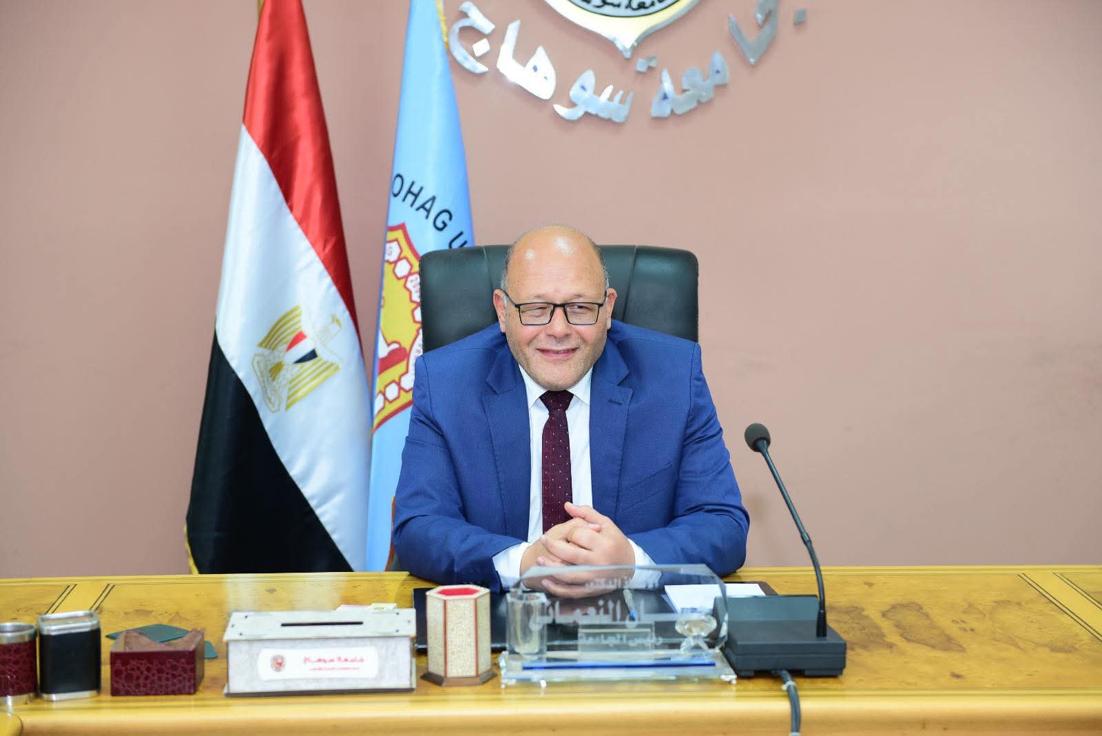 FB IMG 1764668665760 جامعة عين شمس رئيس جامعة سوهاج: مصر تثبت مكانتها عالميًا في الصناعات الدفاعية خلال إيديكس 2025 موقع في الجامعة