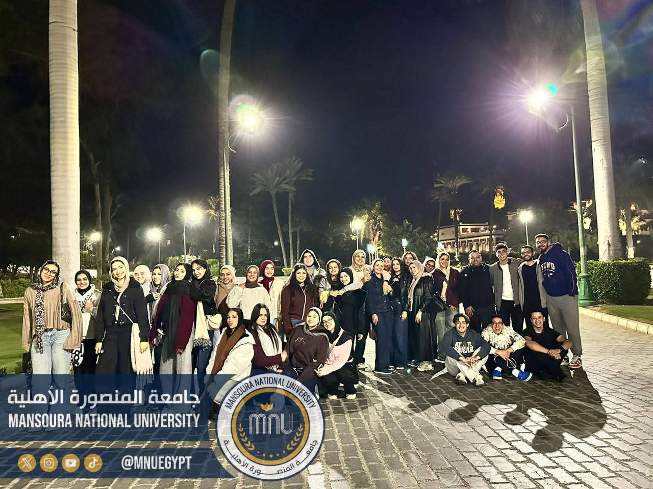 FB IMG 1764689633413 المنصورة طلاب هندسة المنصورة الأهلية يستكشفون تراث الإسكندرية في رحلة ثقافية مميزة موقع في الجامعة