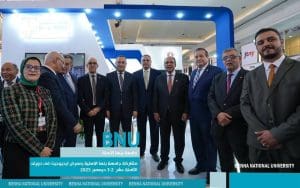رئيس مجلس أمناء جامعة بنها الأهلية يتفقد جناح الجامعة ويكشف أحدث برامجها في EDU GATE 4 FB IMG 1764793569191 جامعة بنها الأهلية رئيس مجلس أمناء جامعة بنها الأهلية يتفقد جناح الجامعة ويكشف أحدث برامجها في EDU GATE موقع في الجامعة