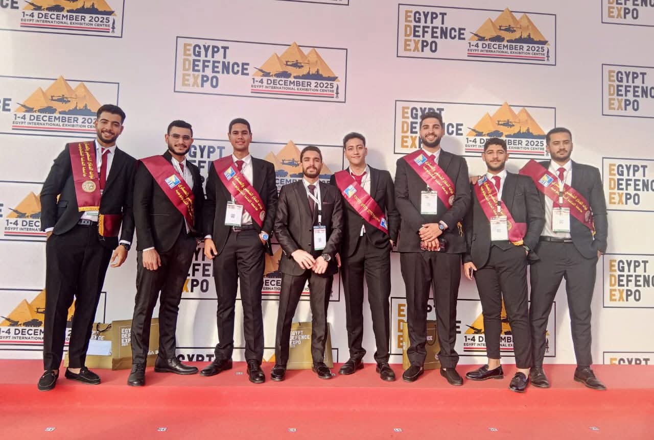 FB IMG 1765037059242 جامعة الدلتا جامعة الدلتا التكنولوجية تشارك في معرض EDEX للصناعات الدفاعية 2025 موقع في الجامعة