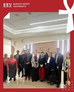 FB IMG 1765281213153 ساكسوني مصر جامعة بدر وساكسوني مصر تعزز شراكاتها الدولية باستقبال وفد رفيع من جامعة شنغهاي جياو تونغ| صور موقع في الجامعة
