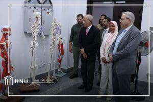 جولة تفقدية بمعامل علاج طبيعي حلوان الأهلية لتعزيز المهارات التطبيقية للطلاب 3 FB IMG 1765291189830 حلوان جولة تفقدية بمعامل علاج طبيعي حلوان الأهلية لتعزيز المهارات التطبيقية للطلاب موقع في الجامعة