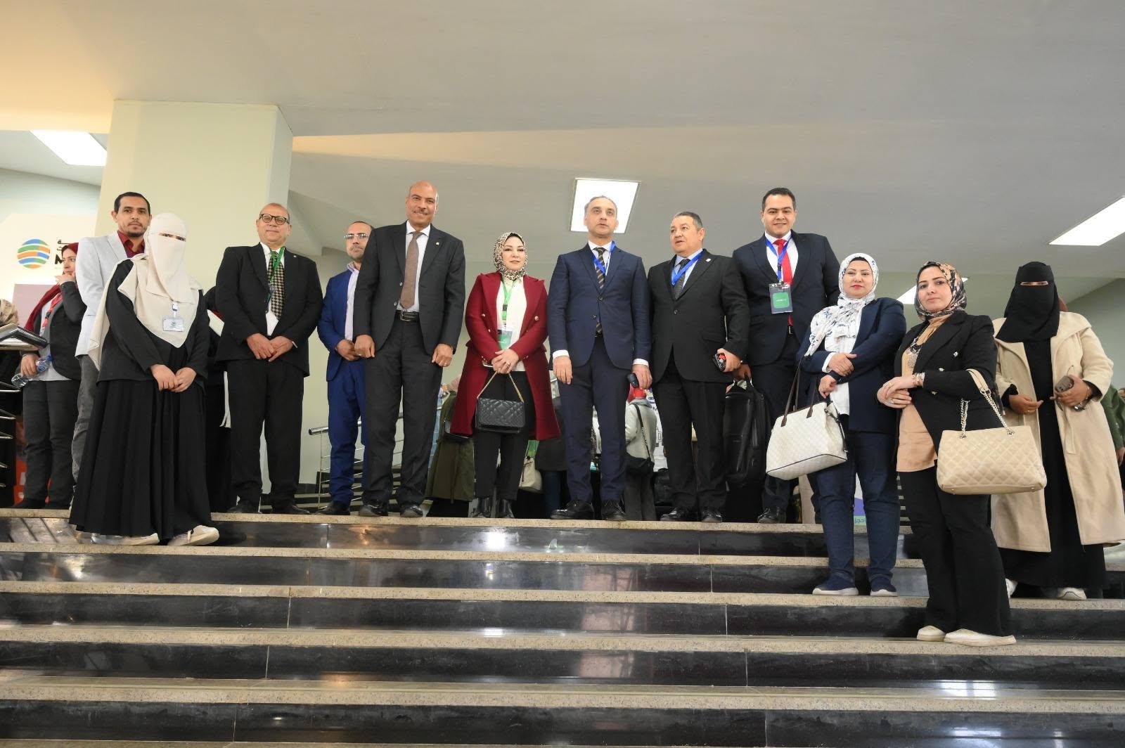 FB IMG 1765733151793 جامعة الفيوم جامعة الفيوم تشارك في فعاليات قمة «المرأة المصرية» STEM and Future Innovation Summit بجامعة النيل موقع في الجامعة