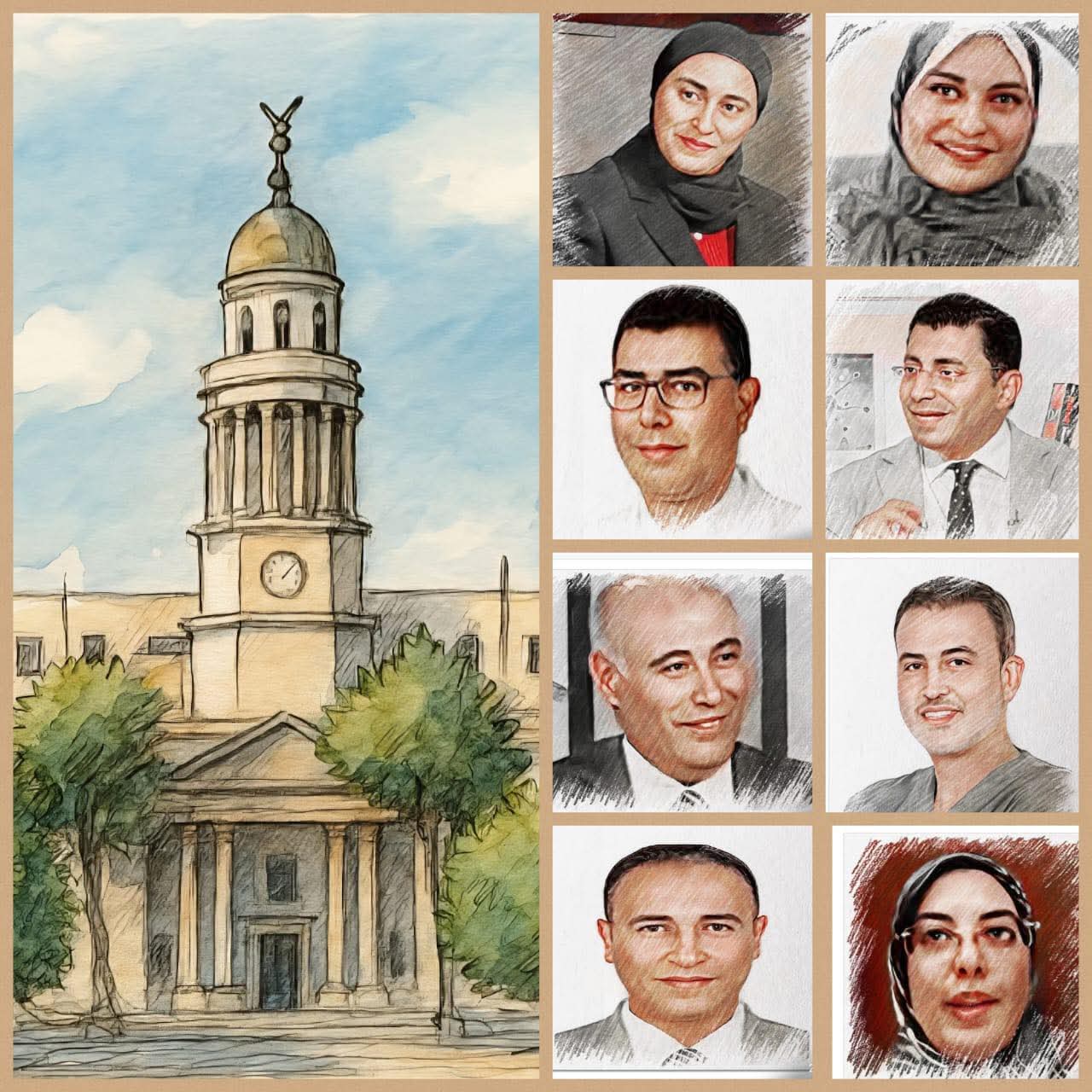 FB IMG 1765784375995 جامعة القاهرة تعيين وتجديد 14 رئيسًا لمجالس الأقسام العلمية بكلية طب قصر العيني جامعة القاهرة موقع في الجامعة