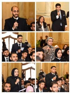 FB IMG 1765811531926 الخارجية وزير الخارجية يفتح أبواب الحوار مع طلاب جامعة بني سويف ويستعرض السياسة المصرية الإقليمية والدولية موقع في الجامعة